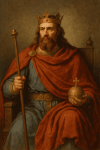 À la mort de Clovis en 511, le grand royaume franc qu’il avait bâti fut partagé entre ses quatre fils. Parmi eux, Clotaire Iᵉʳ, le plus jeune, hérita d’une part modeste dans le nord de la Gaule.