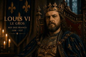 Découvrez Louis VI le Gros, roi capétien du XIIᵉ siècle. Par ses combats contre les seigneurs rebelles et son action politique, il renforce durablement la monarchie française.